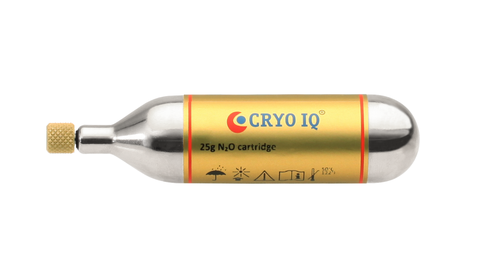 CRYOIQ CARTRIDGE 25G (520 SECONDS OF FLOW) 91G CAPSULE